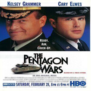 1998 The Pentagon Wars HBO War Vintage Magazine Print Ad/Poster Kelsey Grammer
